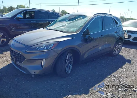 2021 Ford Escape Titanium Hybrid z USA, uszkodzony, nr VIN 1FMCU9DZ7MUA41072